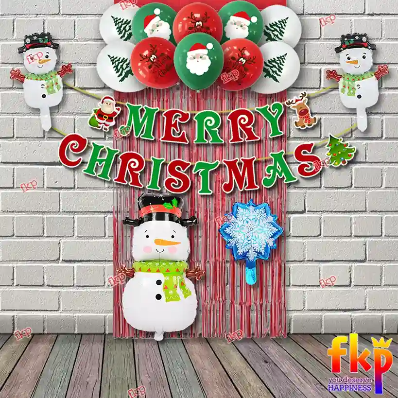 Snowman + Merah